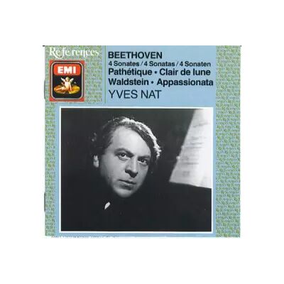 EMI 4 Sonates = 4 Sonatas = 4 Sonaten / Pathétique / Clair De Lune / Waldstein / Appassionata - Ludwig van Beethoven, Yves Nat - Publicité EMI 4 Sonates = 4 Sonatas = 4 Sonaten / Pathétique / Clair De Lune / Waldstein / Appassionata - Ludwig van Beethoven, Yves Nat - Publicité