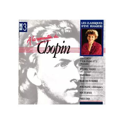 CBS A La Rencontre De Chopin - Frédéric Chopin - Publicité CBS A La Rencontre De Chopin - Frédéric Chopin - Publicité