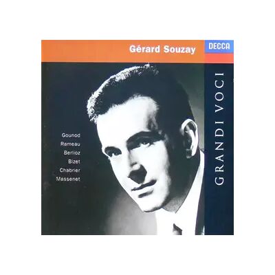 Decca Grandi Voci - Gérard Souzay - Publicité Decca Grandi Voci - Gérard Souzay - Publicité