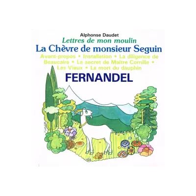 Accord Lettres De Mon Moulin / La Chèvre De Monsieur Seguin - Fernandel, Alphonse Daudet - Publicité Accord Lettres De Mon Moulin / La Chèvre De Monsieur Seguin - Fernandel, Alphonse Daudet - Publicité
