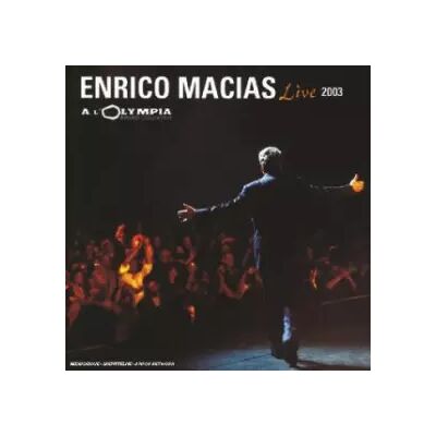 Trema Live 2003 à l'Olympia - Enrico Macias - Publicité Trema Live 2003 à l'Olympia - Enrico Macias - Publicité