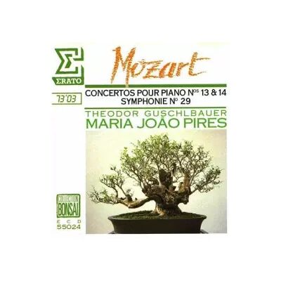 Erato Concertos Pour Piano Nos 13 & 14/Symphonie N.29 - Theodor Guschlbauer, Wolfgang Amadeus Mozart, Maria-João Pires - Publicité Erato Concertos Pour Piano Nos 13 & 14/Symphonie N.29 - Theodor Guschlbauer, Wolfgang Amadeus Mozart, Maria-João Pires - Publicité