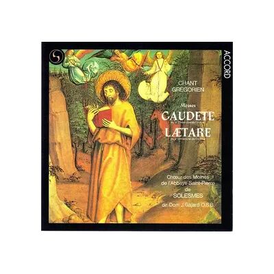 Accord Chant Gregorien - Messes Gaudete Et Lætare - Chœur Des Moines De L'Abbaye Saint-Pierre De Solesmes, Dom Joseph Gajard - Publicité Accord Chant Gregorien - Messes Gaudete Et Lætare - Chœur Des Moines De L'Abbaye Saint-Pierre De Solesmes, Dom Joseph Gajard - Publicité