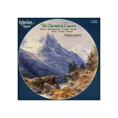 Hyperion The Clarinet In Concert - English Chamber Orchestra, Thea King, London Symphony Orchestra - Publicité Hyperion The Clarinet In Concert - English Chamber Orchestra, Thea King, London Symphony Orchestra - Publicité