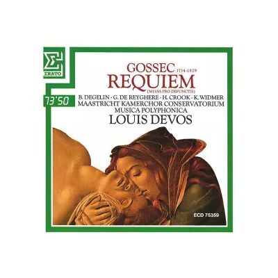 Erato Requiem - François-Joseph Gossec, Louis Devos, Musica Polyphonica, Kamerkoor Maastricht Conservatorium - Publicité Erato Requiem - François-Joseph Gossec, Louis Devos, Musica Polyphonica, Kamerkoor Maastricht Conservatorium - Publicité