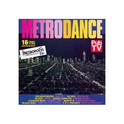 CBS Metrodance - Various - Publicité CBS Metrodance - Various - Publicité