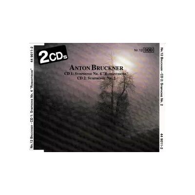 Pilz Cd1 Symphonie Nr.4 " Romantische" Cd2 Symphonie Nr. 2c-moll - Anton Bruckner, Philharmonia Slavonica, Alberto Lizzio, Henry Adolph - Publicité Pilz Cd1 Symphonie Nr.4 " Romantische" Cd2 Symphonie Nr. 2c-moll - Anton Bruckner, Philharmonia Slavonica, Alberto Lizzio, Henry Adolph - Publicité
