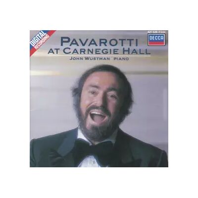 Decca Pavarotti At Carnegie Hall - Luciano Pavarotti, John Wustman - Publicité Decca Pavarotti At Carnegie Hall - Luciano Pavarotti, John Wustman - Publicité