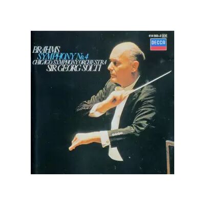 Decca Brahms: Symphony n° 4, op.98 - Johannes Brahms - Publicité Decca Brahms: Symphony n° 4, op.98 - Johannes Brahms - Publicité