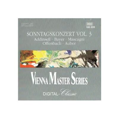Pilz Sonntagskonzert Vol. 3 - Jacques Offenbach, Daniel-Francois-Esprit Auber, Richard Addinsell, Pietro Mascagni, Josef Bayer - Publicité Pilz Sonntagskonzert Vol. 3 - Jacques Offenbach, Daniel-Francois-Esprit Auber, Richard Addinsell, Pietro Mascagni, Josef Bayer - Publicité