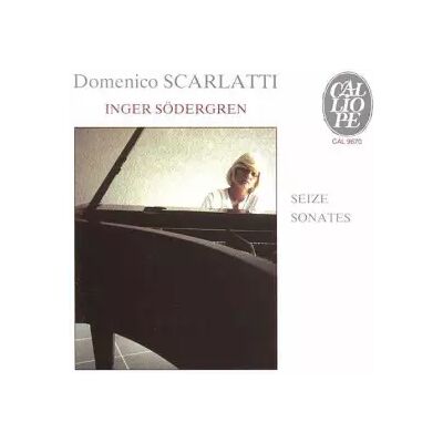 CALLIOPE Seize Sonates - Domenico Scarlatti, Inger Södergren - Publicité CALLIOPE Seize Sonates - Domenico Scarlatti, Inger Södergren - Publicité