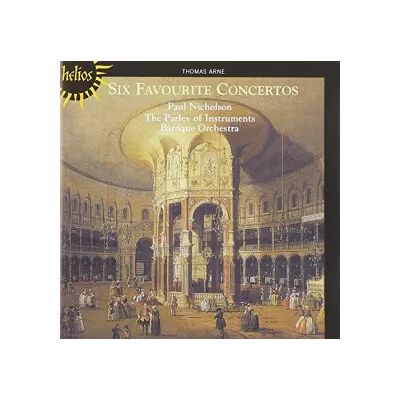Hyperion Thomas Arne : Six Concertos Favoris - Paul Nicholson (Orgue) - Paul Nicholson (Clavecin) - Paul Nicholson (Piano) - Parley of Instruments - Publicité Hyperion Thomas Arne : Six Concertos Favoris - Paul Nicholson (Orgue) - Paul Nicholson (Clavecin) - Paul Nicholson (Piano) - Parley of Instruments - Publicité