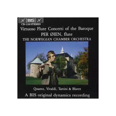 BIS Virtuoso Flute Concerti Of The Baroque - Antonio Vivaldi, Det Norske Kammerorkester, Giuseppe Tartini, Johann Joachim Quantz, Michel Blavet, Per Øien - Publicité BIS Virtuoso Flute Concerti Of The Baroque - Antonio Vivaldi, Det Norske Kammerorkester, Giuseppe Tartini, Johann Joachim Quantz, Michel Blavet, Per Øien - Publicité