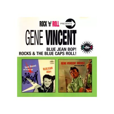 EMI Blue Jean Bop! + Gene Vincent Rocks & The Blue Caps Roll! - Gene Vincent - Publicité EMI Blue Jean Bop! + Gene Vincent Rocks & The Blue Caps Roll! - Gene Vincent - Publicité