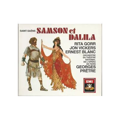 EMI Samson Et Dalila - Georges Prêtre, Camille Saint-Saëns, Rita Gorr, Jon Vickers, Ernest Blanc, Orchestre National De L'Opéra De Paris - Publicité EMI Samson Et Dalila - Georges Prêtre, Camille Saint-Saëns, Rita Gorr, Jon Vickers, Ernest Blanc, Orchestre National De L'Opéra De Paris - Publicité