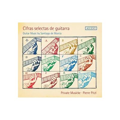 Accent Cifras Selectas de Guitarra - Private Musicke, Pitzl/Moshammer/Oman/Mayoral - Publicité Accent Cifras Selectas de Guitarra - Private Musicke, Pitzl/Moshammer/Oman/Mayoral - Publicité