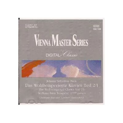 Pilz The Well-tempered Clavier Vol2/l (Vienna Master Series) - Johann Sebastian Bach - Publicité Pilz The Well-tempered Clavier Vol2/l (Vienna Master Series) - Johann Sebastian Bach - Publicité