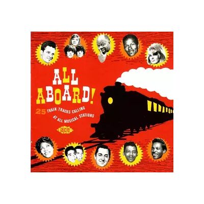 ACE All Aboard! 25 Train Tracks Calling At All Musical Stations - Various - Publicité ACE All Aboard! 25 Train Tracks Calling At All Musical Stations - Various - Publicité