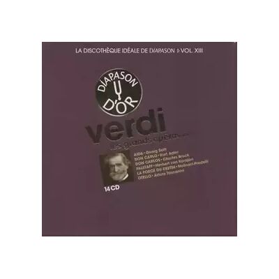 La Discothèque Idéale De Diapason Les Grands Opéras Vol 1: Aida - Don Carlo - Don Carlos - Falstaff - La Force Du Destin - Otello - Giuseppe Verdi, Arturo Toscanini, Herbert von Karajan, Georg Solti, Charles Bruck, Francesco Molinari-Pradelli, Kurt Herber - Publicité La Discothèque Idéale De Diapason Les Grands Opéras Vol 1: Aida - Don Carlo - Don Carlos - Falstaff - La Force Du Destin - Otello - Giuseppe Verdi, Arturo Toscanini, Herbert von Karajan, Georg Solti, Charles Bruck, Francesco Molinari-Pradelli, Kurt Herber - Publicité