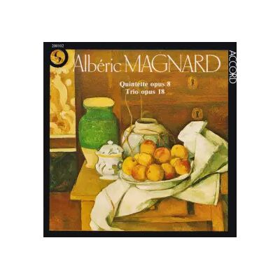 Accord Quintette En Re Mineur Pour Vents Et Piano Op.8 - Trio Avec Piano En Fa Mineur Op. 18 - Albéric Magnard, Anna-Katharina Graf, Roman Schmid, Elmar Schmidt, Jiří Flieger, Adelina Oprean, Thomas Demenga, Christoph Keller - Publicité Accord Quintette En Re Mineur Pour Vents Et Piano Op.8 - Trio Avec Piano En Fa Mineur Op. 18 - Albéric Magnard, Anna-Katharina Graf, Roman Schmid, Elmar Schmidt, Jiří Flieger, Adelina Oprean, Thomas Demenga, Christoph Keller - Publicité