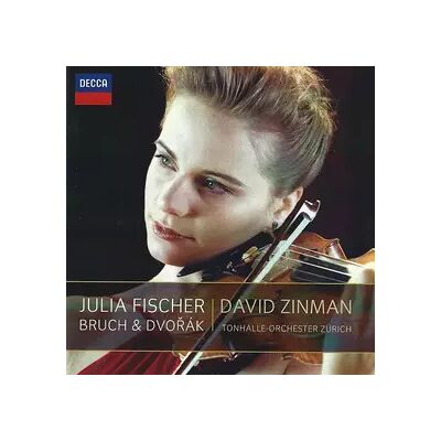 Decca Bruch & Dvořák - David Zinman, Antonín Dvořák, Max Bruch, Tonhalle-Orchester Zürich, Julia Fischer (4) - Publicité Decca Bruch & Dvořák - David Zinman, Antonín Dvořák, Max Bruch, Tonhalle-Orchester Zürich, Julia Fischer (4) - Publicité