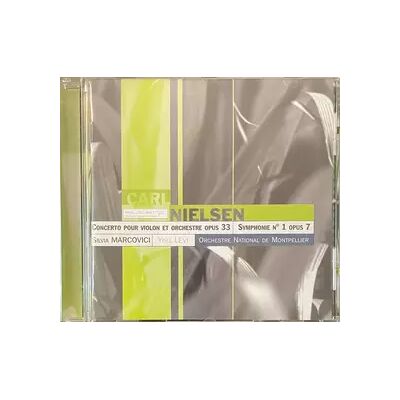Accord Concerto Pour Violon Op.33 / Symphonie N°1 Op.7 - Carl Nielsen, Orchestre National De Montpellier, Yoel Levi, Silvia Marcovici - Publicité Accord Concerto Pour Violon Op.33 / Symphonie N°1 Op.7 - Carl Nielsen, Orchestre National De Montpellier, Yoel Levi, Silvia Marcovici - Publicité