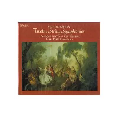 Hyperion Twelve String Symphonies - Felix Mendelssohn-Bartholdy, Ross Pople, London Festival Orchestra - Publicité Hyperion Twelve String Symphonies - Felix Mendelssohn-Bartholdy, Ross Pople, London Festival Orchestra - Publicité