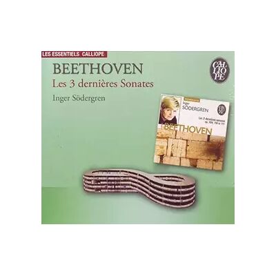CALLIOPE Beethoven : les 3 dernières Sonates pour piano op. 109, 110 et 111 - Inger Södergren - Publicité CALLIOPE Beethoven : les 3 dernières Sonates pour piano op. 109, 110 et 111 - Inger Södergren - Publicité