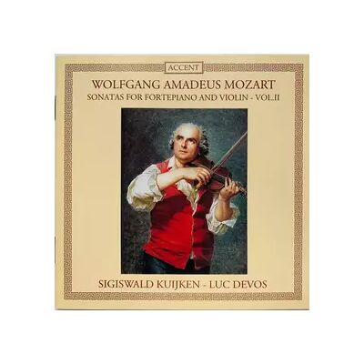 Accent Sonatas For Fortepiano And Violin - Vol. II - Wolfgang Amadeus Mozart, Sigiswald Kuijken, Luc Devos - Publicité Accent Sonatas For Fortepiano And Violin - Vol. II - Wolfgang Amadeus Mozart, Sigiswald Kuijken, Luc Devos - Publicité