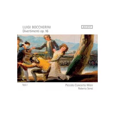 Accent Divertimenti Op.16 Vol.I - Luigi Boccherini, Roberto Sensi, Piccolo Concerto Wien - Publicité Accent Divertimenti Op.16 Vol.I - Luigi Boccherini, Roberto Sensi, Piccolo Concerto Wien - Publicité
