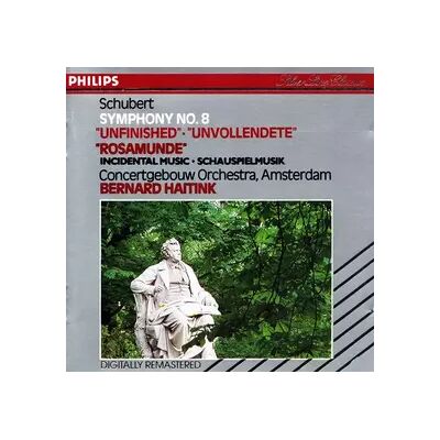 Philips Symphony No. 8 "Unfinished" / "Rosamunde" Incidental Music - Franz Schubert, Concertgebouworkest, Bernard Haitink - Publicité Philips Symphony No. 8 "Unfinished" / "Rosamunde" Incidental Music - Franz Schubert, Concertgebouworkest, Bernard Haitink - Publicité