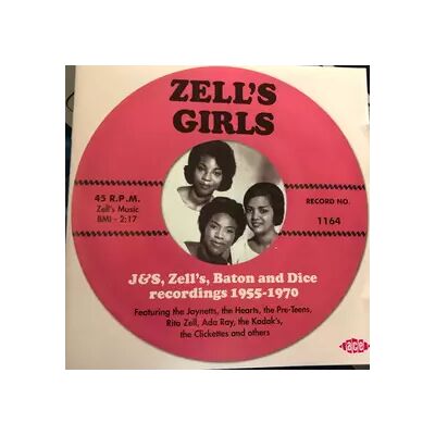 ACE Zell's Girls: J&S, Zell's, Baton And Dice Recordings 1955-1970 - Various - Publicité ACE Zell's Girls: J&S, Zell's, Baton And Dice Recordings 1955-1970 - Various - Publicité