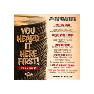 ACE You Heard It Here First! Volume 2 - Various - Publicité ACE You Heard It Here First! Volume 2 - Various - Publicité
