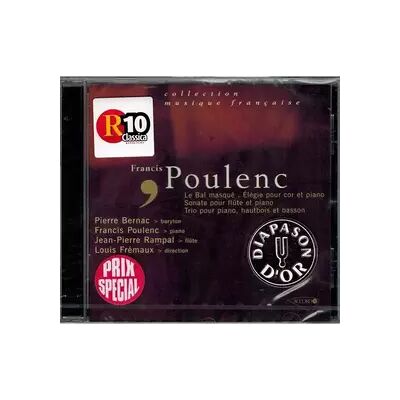 Accord Le Bal Masque - Francis Poulenc, Jean-Pierre Rampal, Louis Frémaux, Pierre Bernac - Publicité Accord Le Bal Masque - Francis Poulenc, Jean-Pierre Rampal, Louis Frémaux, Pierre Bernac - Publicité