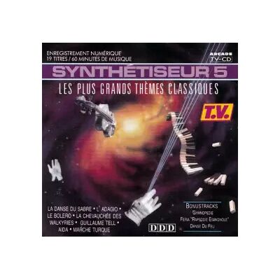 Arcade Synthétiseur 5 Les Plus Grands Thèmes Classiques - Ed Starink - Publicité Arcade Synthétiseur 5 Les Plus Grands Thèmes Classiques - Ed Starink - Publicité