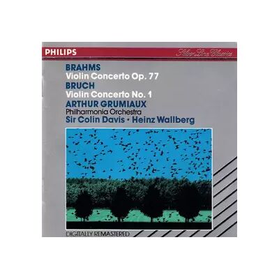 Philips Brahms: Violin Concerto Op.77, Bruch: Violin Concerto No.1 - New Philharmonia Orchestra, Johannes Brahms, Sir Colin Davis, Max Bruch, Arthur Grumiaux, Heinz Wallberg - Publicité Philips Brahms: Violin Concerto Op.77, Bruch: Violin Concerto No.1 - New Philharmonia Orchestra, Johannes Brahms, Sir Colin Davis, Max Bruch, Arthur Grumiaux, Heinz Wallberg - Publicité