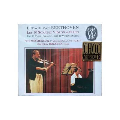 CALLIOPE Les 10 Sonates Pour Violon & Piano - Ludwig van Beethoven, Petr Messiereur, Stanislav Bogunia - Publicité CALLIOPE Les 10 Sonates Pour Violon & Piano - Ludwig van Beethoven, Petr Messiereur, Stanislav Bogunia - Publicité