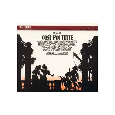 Philips Così Fan Tutte - Wolfgang Amadeus Mozart, The Academy Of St. Martin-in-the-Fields, José van Dam, Anne Sofie Von Otter, Sir Neville Marriner, Thomas Allen, Elzbieta Szmytka, Karita Mattila, Francisco Araiza - Publicité Philips Così Fan Tutte - Wolfgang Amadeus Mozart, The Academy Of St. Martin-in-the-Fields, José van Dam, Anne Sofie Von Otter, Sir Neville Marriner, Thomas Allen, Elzbieta Szmytka, Karita Mattila, Francisco Araiza - Publicité