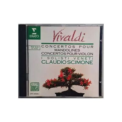 Erato Concertos Pour Mandolines / Concertos Pour Violon - Antonio Vivaldi, I Solisti Veneti, Claudio Scimone - Publicité Erato Concertos Pour Mandolines / Concertos Pour Violon - Antonio Vivaldi, I Solisti Veneti, Claudio Scimone - Publicité