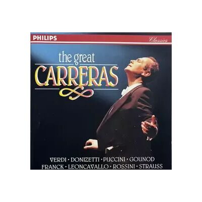Philips The Great Carreras - José Carreras - Publicité Philips The Great Carreras - José Carreras - Publicité
