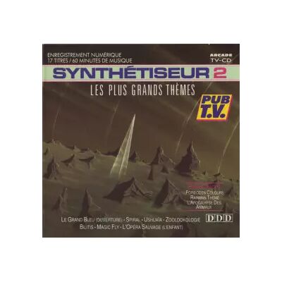 Arcade Synthétiseur 2 - Les Plus Grands Thèmes - Ed Starink - Publicité Arcade Synthétiseur 2 - Les Plus Grands Thèmes - Ed Starink - Publicité