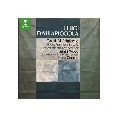 Erato Canti Di Prigionia - Ensemble Intercontemporain, Hans Zender, Luigi Dallapiccola, New London Chamber Choir, James Wood (4) - Publicité Erato Canti Di Prigionia - Ensemble Intercontemporain, Hans Zender, Luigi Dallapiccola, New London Chamber Choir, James Wood (4) - Publicité