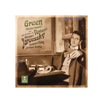 Erato Green : Mélodies Françaises Sur Des Poèmes De Verlaine - Philippe Jaroussky, Quatuor Ebène, Jérôme Ducros - Publicité Erato Green : Mélodies Françaises Sur Des Poèmes De Verlaine - Philippe Jaroussky, Quatuor Ebène, Jérôme Ducros - Publicité