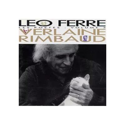 Barclay Les Poètes : Volume 3 / Verlaine - Rimbaud - Léo Ferré - Publicité Barclay Les Poètes : Volume 3 / Verlaine - Rimbaud - Léo Ferré - Publicité