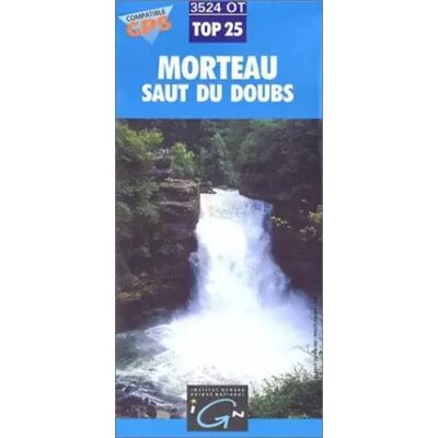 IGN Carte de randonnée : Morteau - Gorges du Doubs - Publicité IGN Carte de randonnée : Morteau - Gorges du Doubs - Publicité