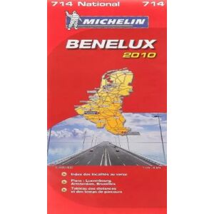 CARTE ROUTIERE 714 BENELUX 2010 - Publicité CARTE ROUTIERE 714 BENELUX 2010 - Publicité