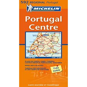 1 Carte REGIONAL Portugal Centre - Collectif Michelin - Publicité 1 Carte REGIONAL Portugal Centre - Collectif Michelin - Publicité
