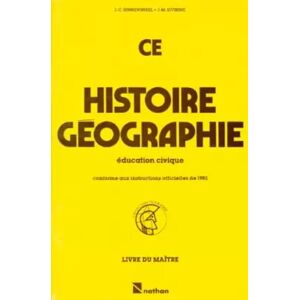 Histoire, Géographie, Education civique CE: Livre du maître - Jean-Claude Hinnewinkel, Jean-Michel Sivirine - Publicité Histoire, Géographie, Education civique CE: Livre du maître - Jean-Claude Hinnewinkel, Jean-Michel Sivirine - Publicité