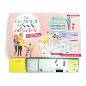Illustrated Le calendrier de la famille organisée mensuel 2020 - Publicité Illustrated Le calendrier de la famille organisée mensuel 2020 - Publicité