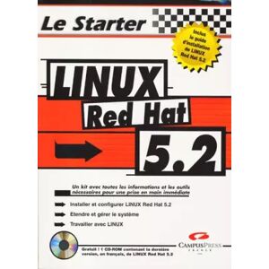 Linux Red Hat 5.2 (CD rom) - Collectif - Publicité Linux Red Hat 5.2 (CD rom) - Collectif - Publicité